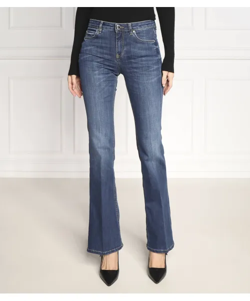 

Джинсы Флора Flare fit Pinko, синий