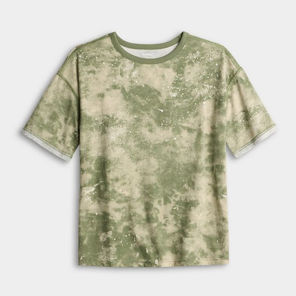 

Мальчиковая футболка с принтом sensory adaptive Sonoma Goods For Life, Dye Splatter Olive