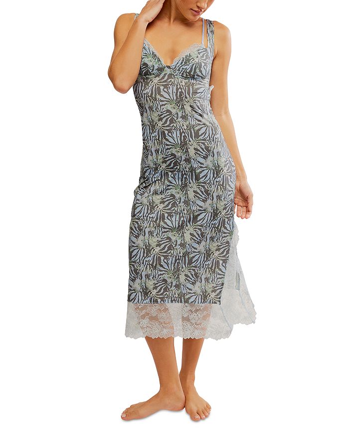 

Повседневное платье миди Party Crasher Free People, зеленый
