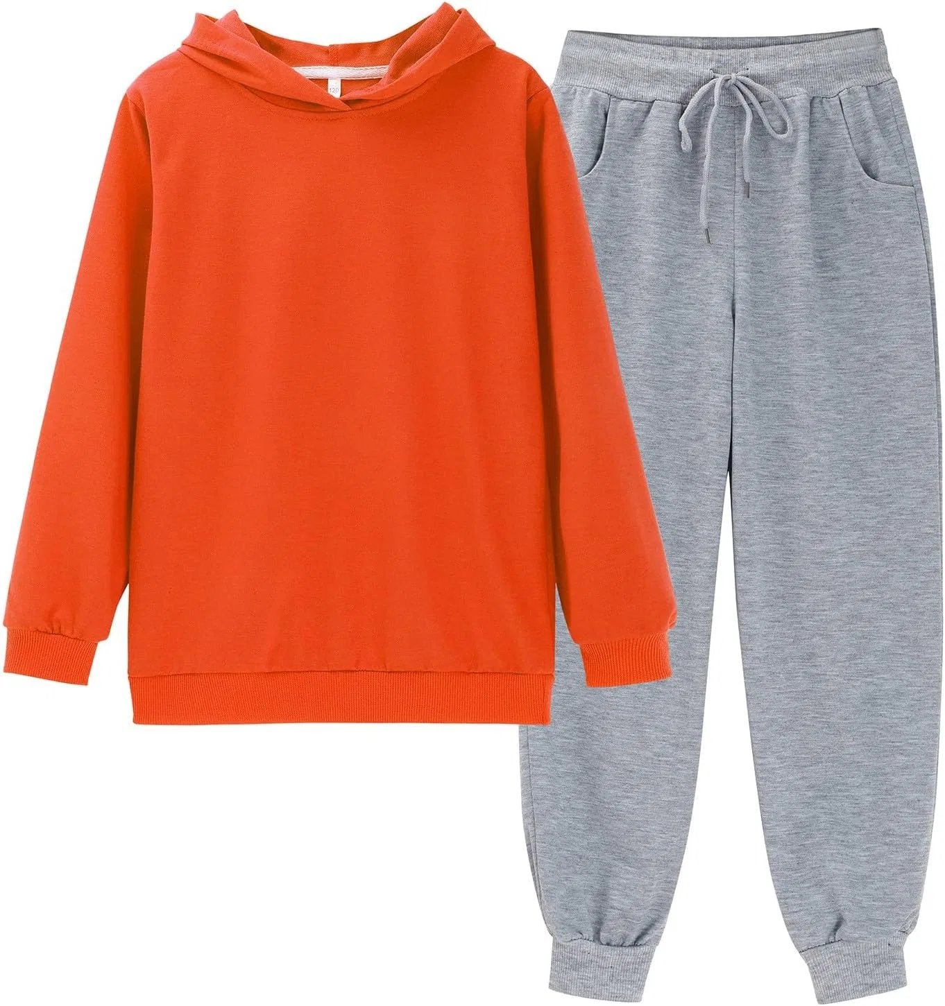 Детский спортивный костюм из хлопка, Orange