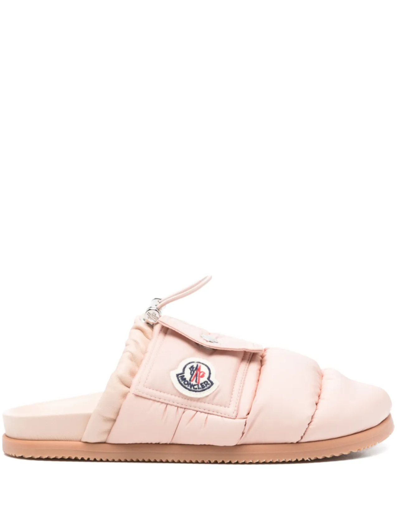 Тапочки Moncler Mon Pocket, розовый