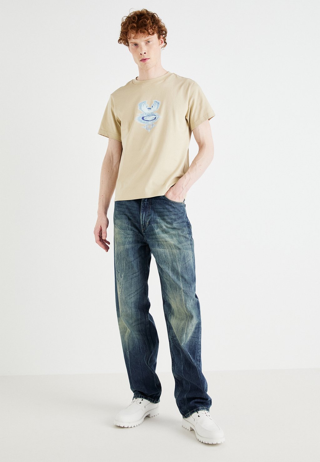

Джинсы свободного кроя GALAXY LOOSE Weekday, синий