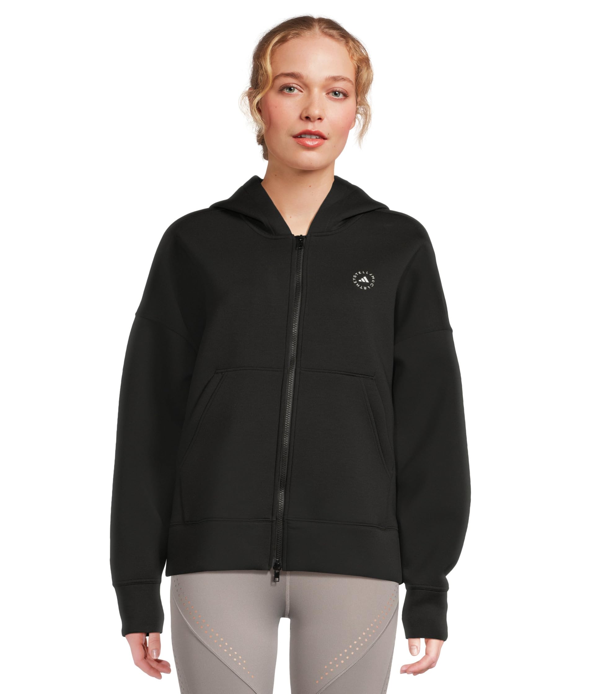 

Худи adidas by Stella McCartney Scuba Hoodie JV7036, черный