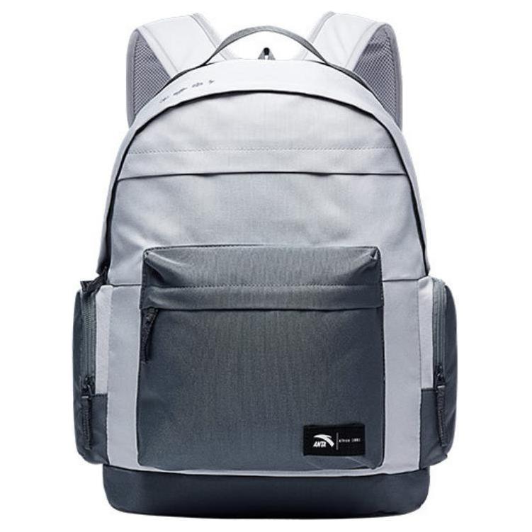 

ANTA Двусторонний рюкзак унисекс обычный светло-синий серый, Light Blue Gray