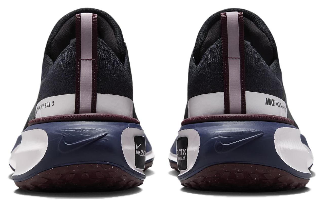 Кроссовки Nike Invincible Run 3 для женщин, Black/Iron Gray/Night Maroon/Purple Ink/Pearl Pink/Black — фото 4