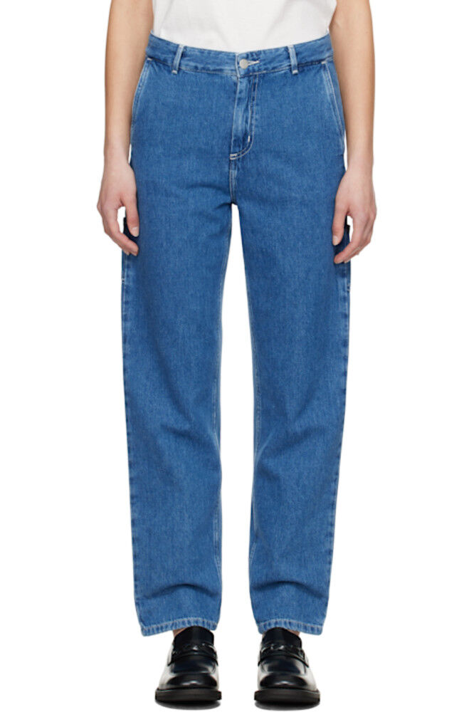 

Синие прямые джинсы Pierce Carhartt Work In Progress