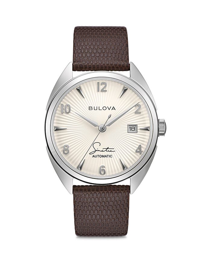 

Часы Bulova Фрэнка Синатры «Fly Me to the Moon», 39 мм, белый