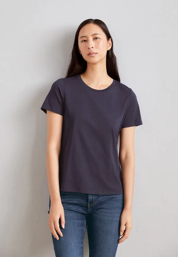 

Базовая футболка с коротким рукавом и круглым вырезом Marc O'Polo, Manic Midnight, Синий, Базовая футболка с коротким рукавом и круглым вырезом Marc O'Polo, Manic Midnight