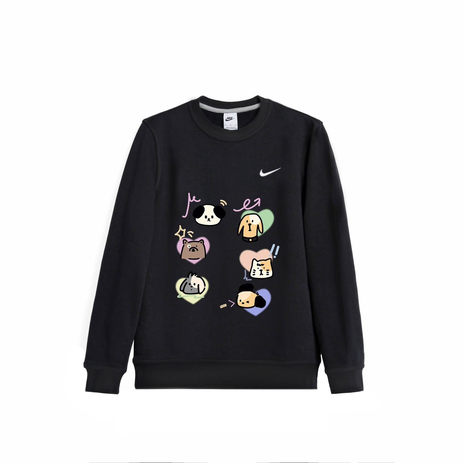 

Спортивная толстовка унисекс Nike, черный