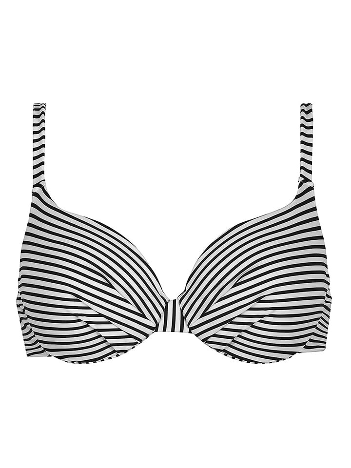 

Верх бикини Naturana, черный/белый