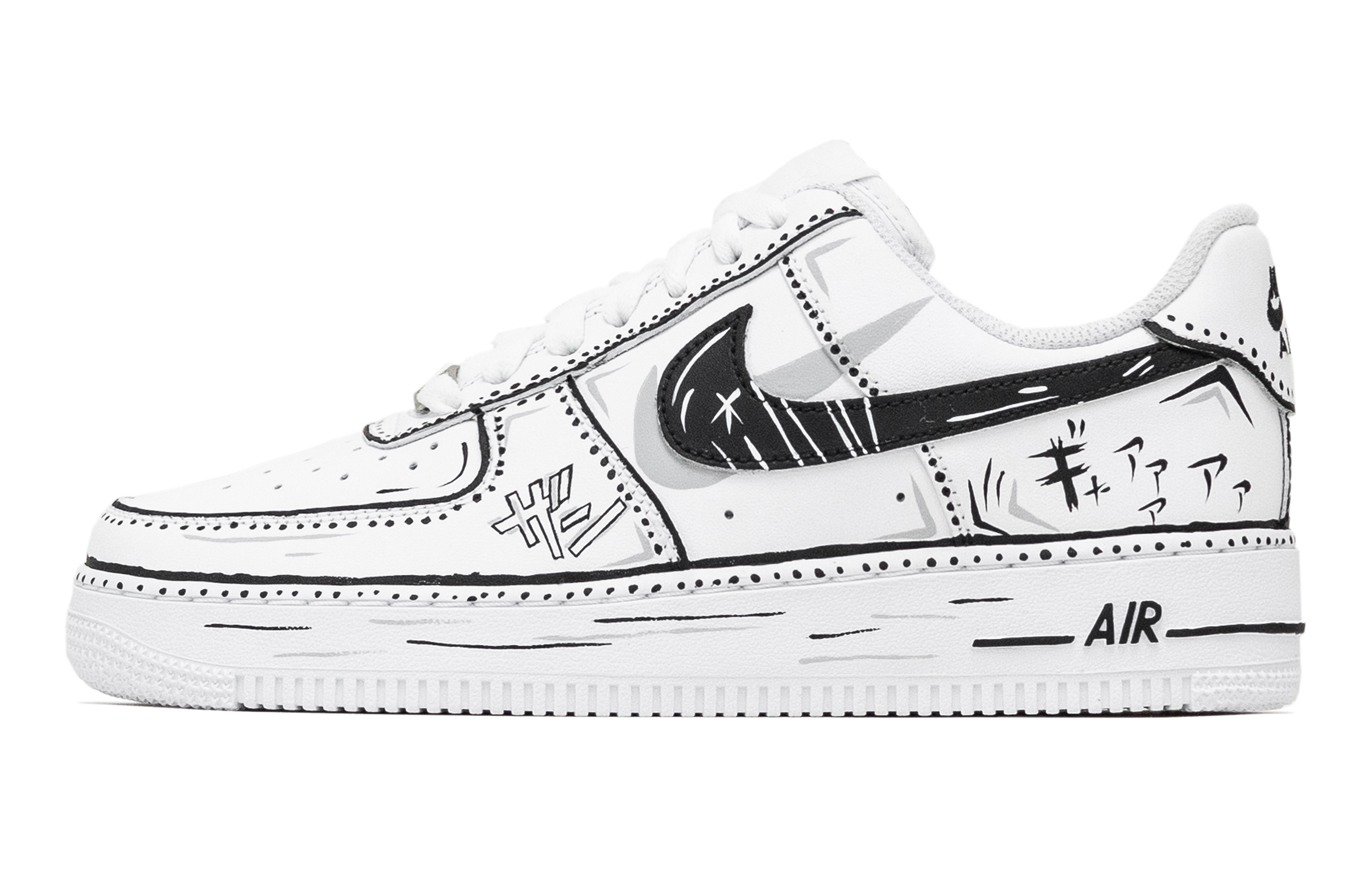 

Nike Кроссовки Air Force 1 Air Force 1 Dimensional Line с низким верхом, противоскользящие, износостойкие, мужские, черные