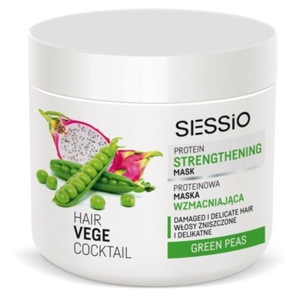

CHANTAL Sessio Hair Vege Cocktail Protein Strengthening Mask - Зеленый горошек Chantal Thomass