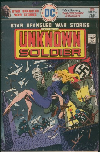 

Star Spangled War Stories Featuring the Unknown Soldier No.196 (D.C. Comic) 1976 (25) (D.C. COMICS)