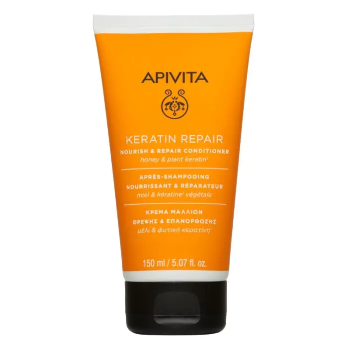 

Кондиционер для волос acondicionador keratin repair Apivita, объем 150 мл