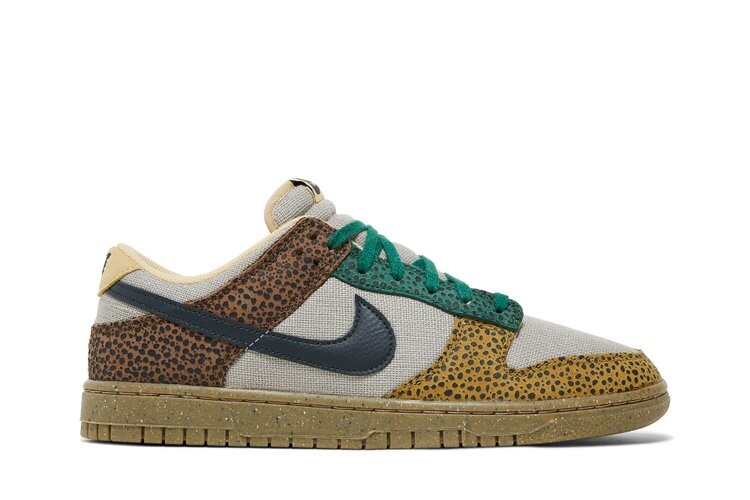 

Кроссовки Nike Dunk Low, коричневый