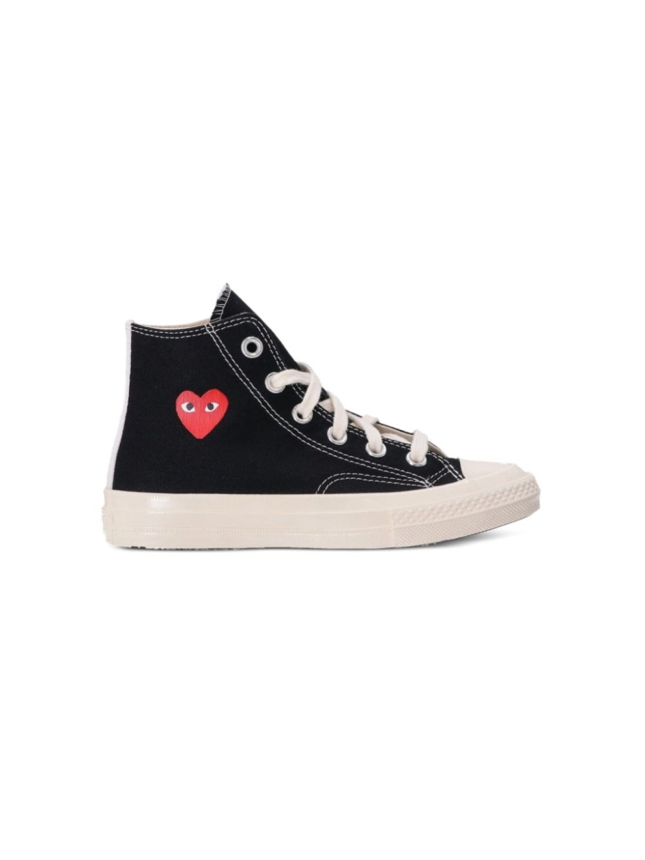 

Кеды Comme Des Garçons Play Kids x Converse Red Heart, черный