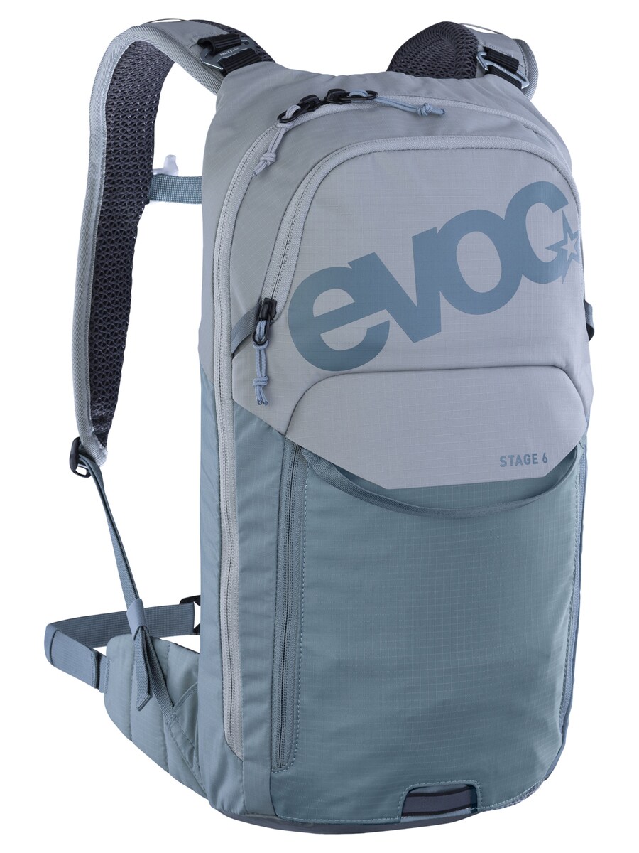 

Рюкзак EVOC STAGE 6 + HYDRATION BLADDER 2, серый