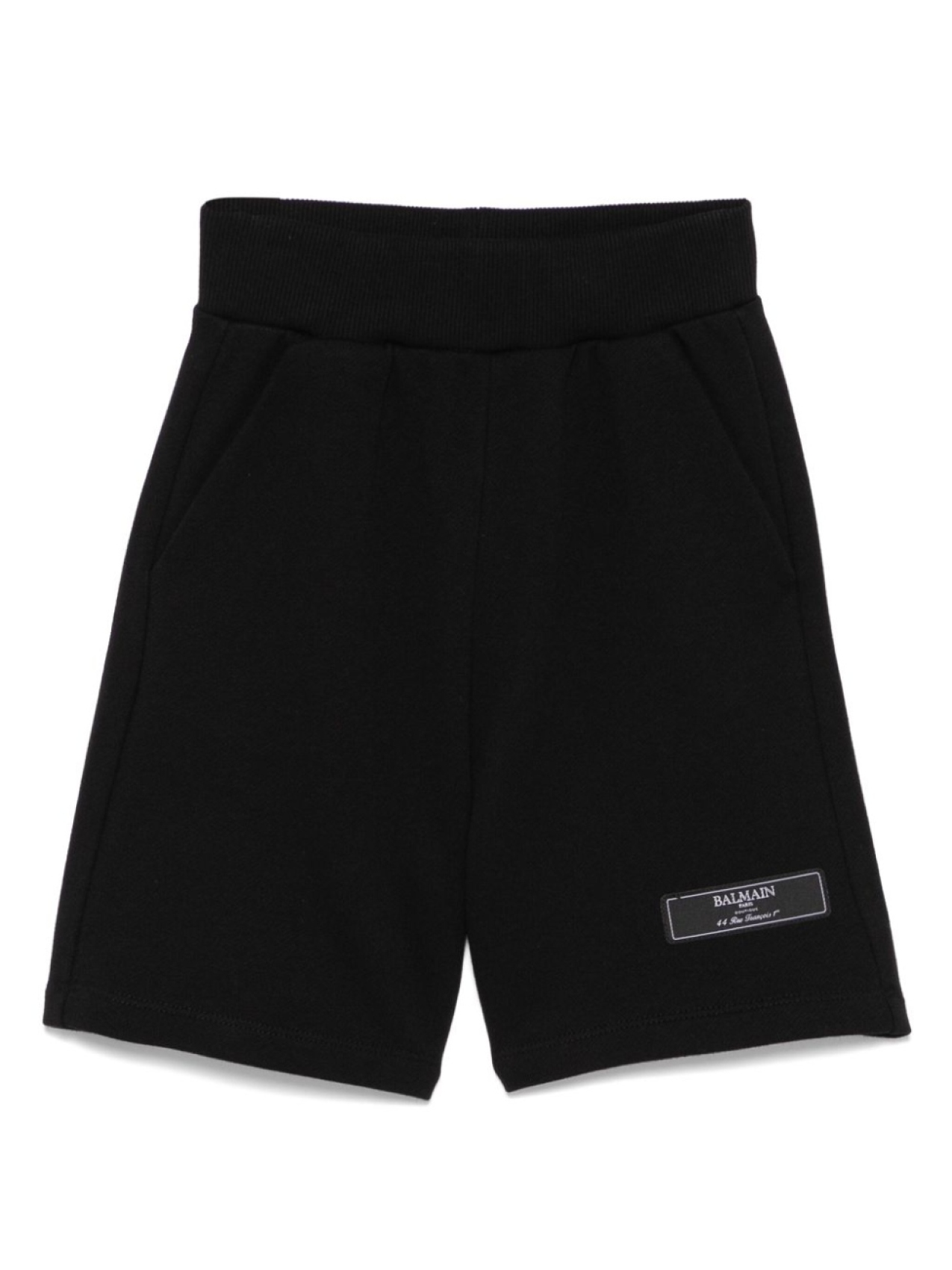 

Balmain Kids спортивные шорты с логотипом, черный