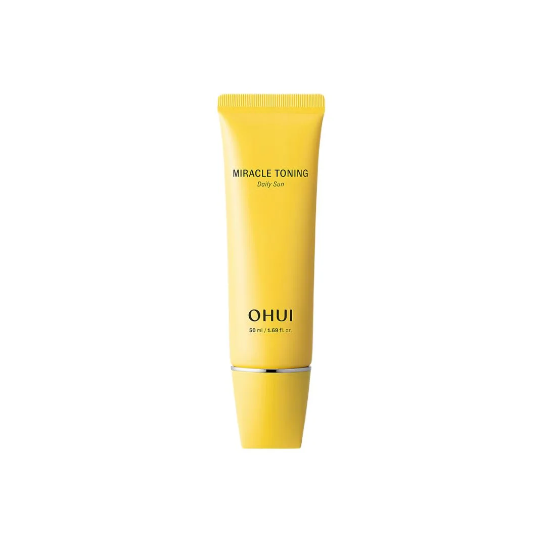 O HUI OUHUI Toner Everyday Sunscreen Creams Moisturizing, Refreshing, And Repairing SPF50+ 50ml