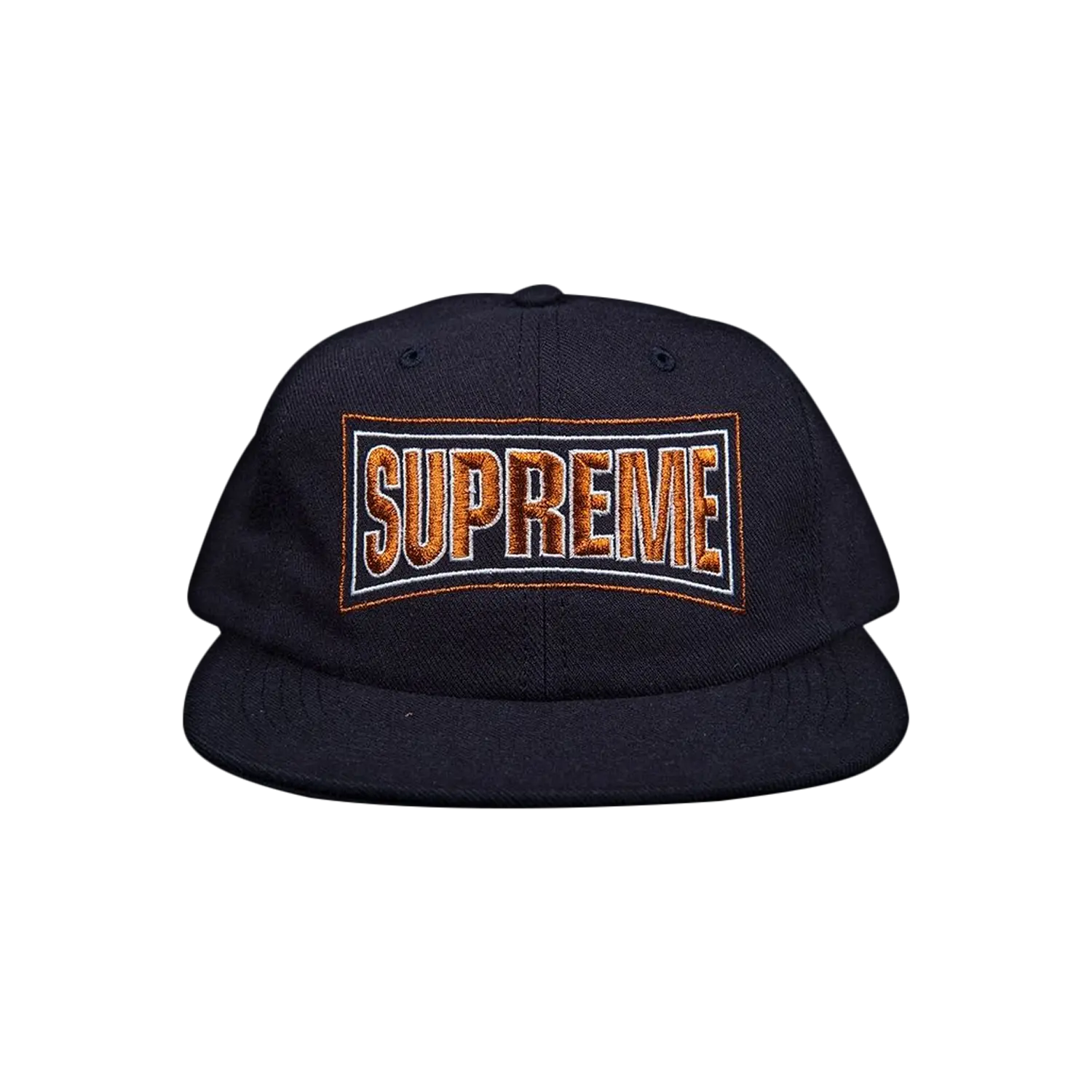 

Кепка Supreme Metallic Arc с 6 панелями, темно-синяя
