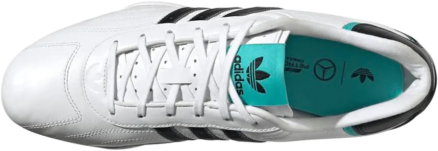 Мужские кроссовки Adidas Adiracer Hi Mapf1 Team с шнуровкой для повседневной носки - белые, белый — фото 4