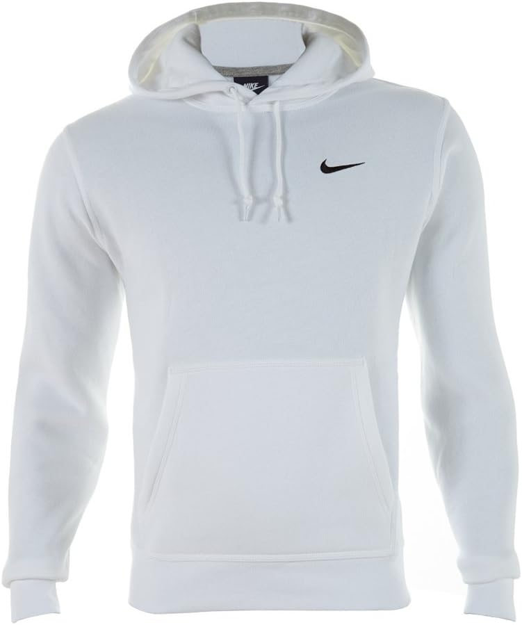 Толстовка с капюшоном Nike Mens Sportswear Club, White — фото 2