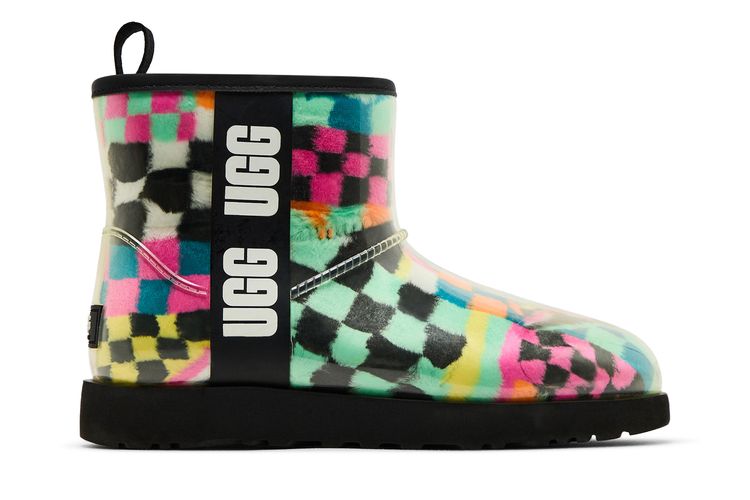 Ботинки UGG Wmns Classic Clear Mini, черный
