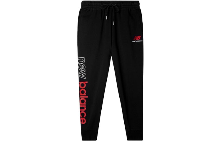 

Трикотажные спортивные штаны женские черные New Balance