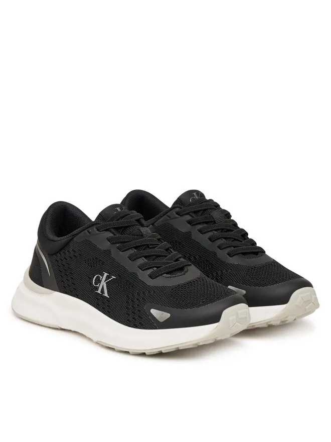 Calvin Klein Низкие кроссовки на шнуровке V3X9-83311-1903 S, черные — фото 2
