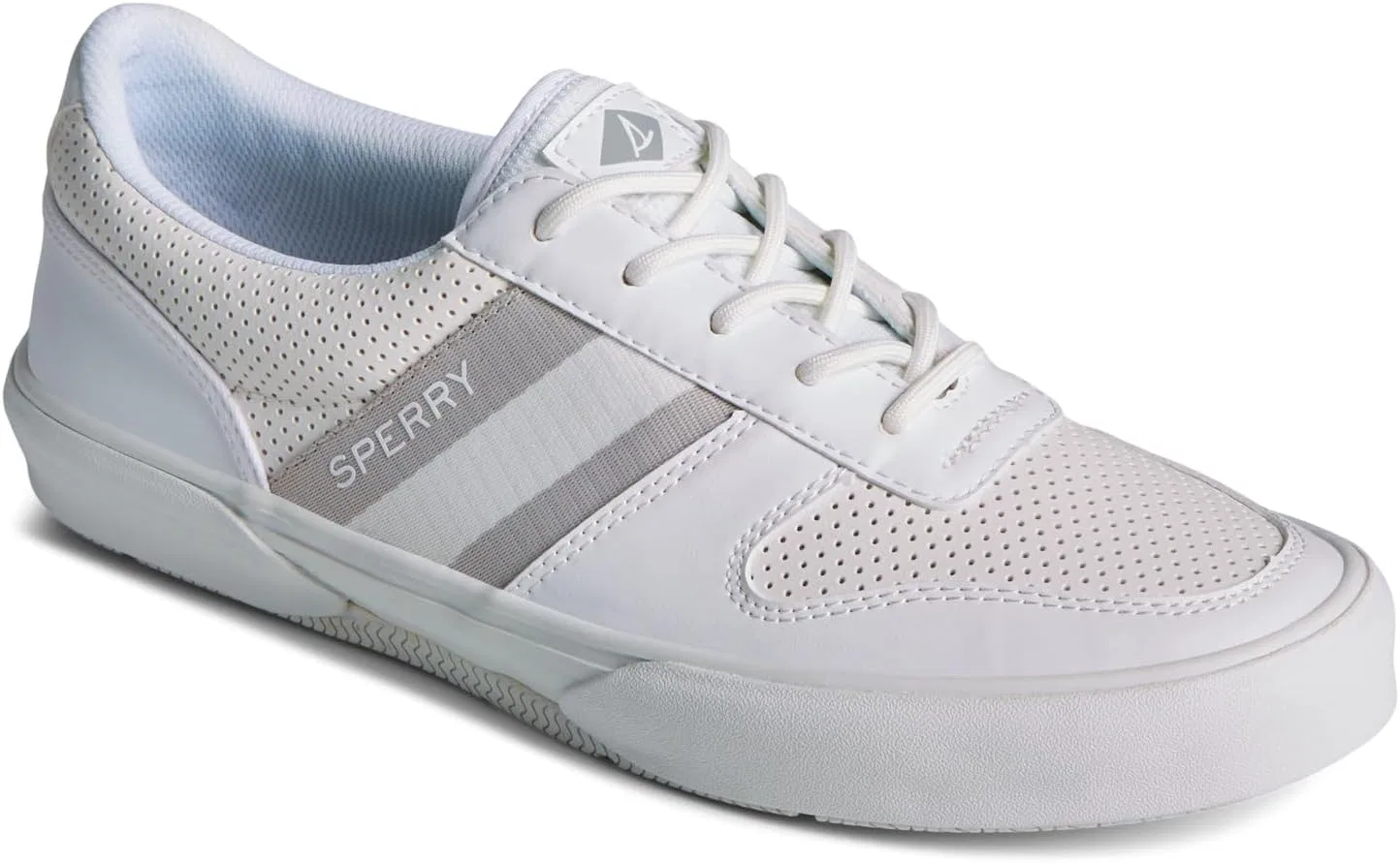 Мужские ретро-кроссовки Sperry Halyard, 2-White Opulent Garden