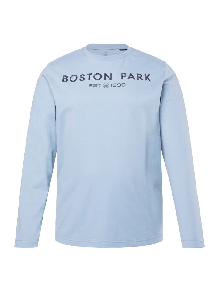 

Футболка с короткими рукавами голубого цвета Boston Park, Синий, Футболка с короткими рукавами голубого цвета Boston Park