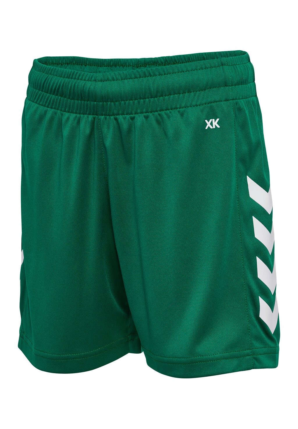 Короткие спортивные брюки CORE XK POLY Hummel, цвет evergreen — фото 4