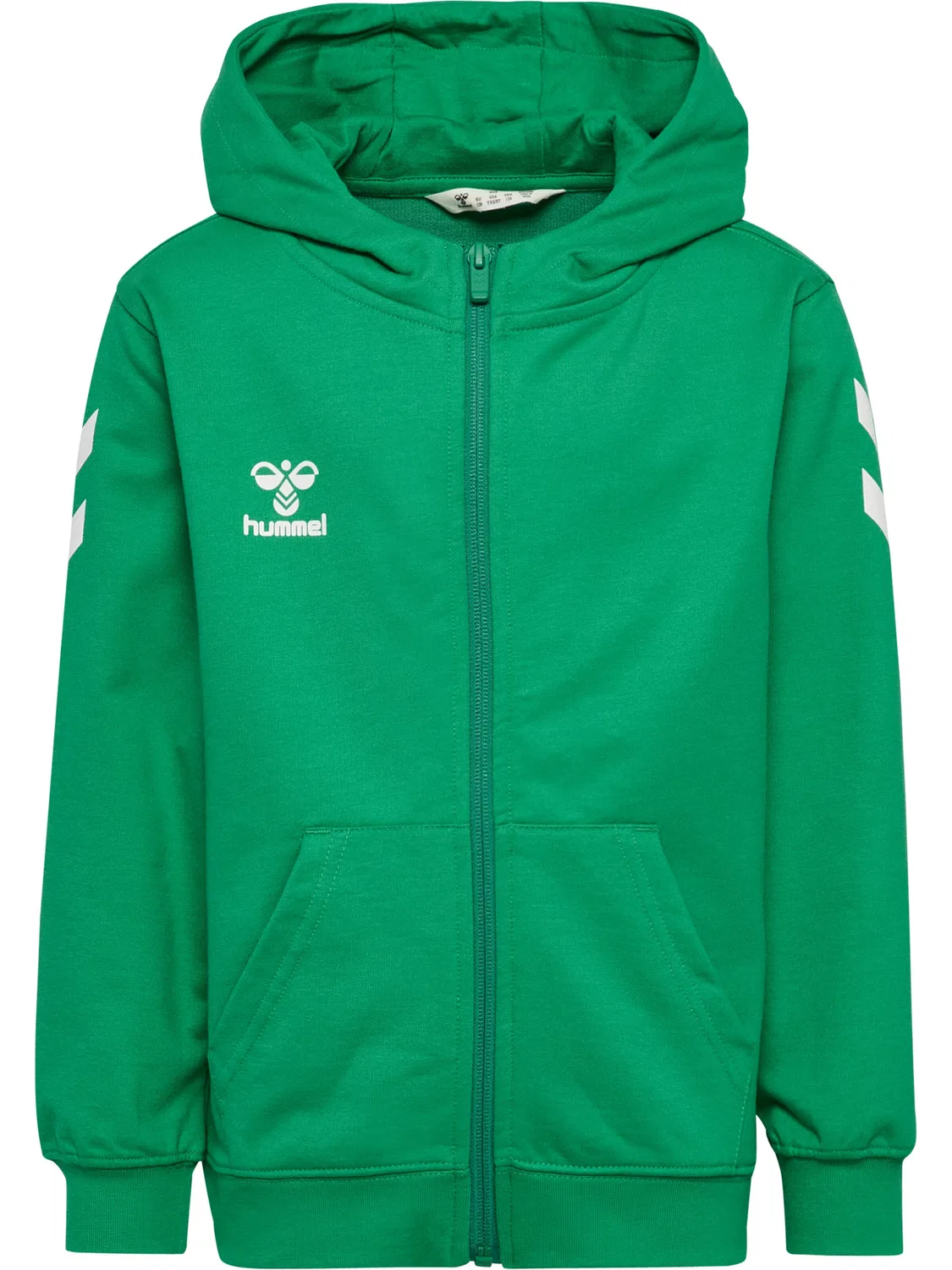 Толстовка на молнии Hummel Athletic, зеленого цвета