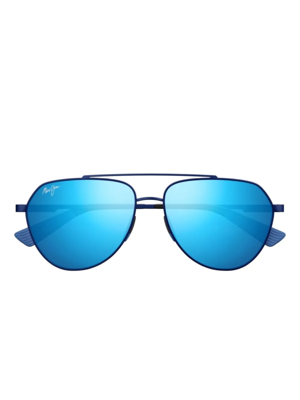 

Солнцезащитные очки Maui Jim матово-синего цвета, синий