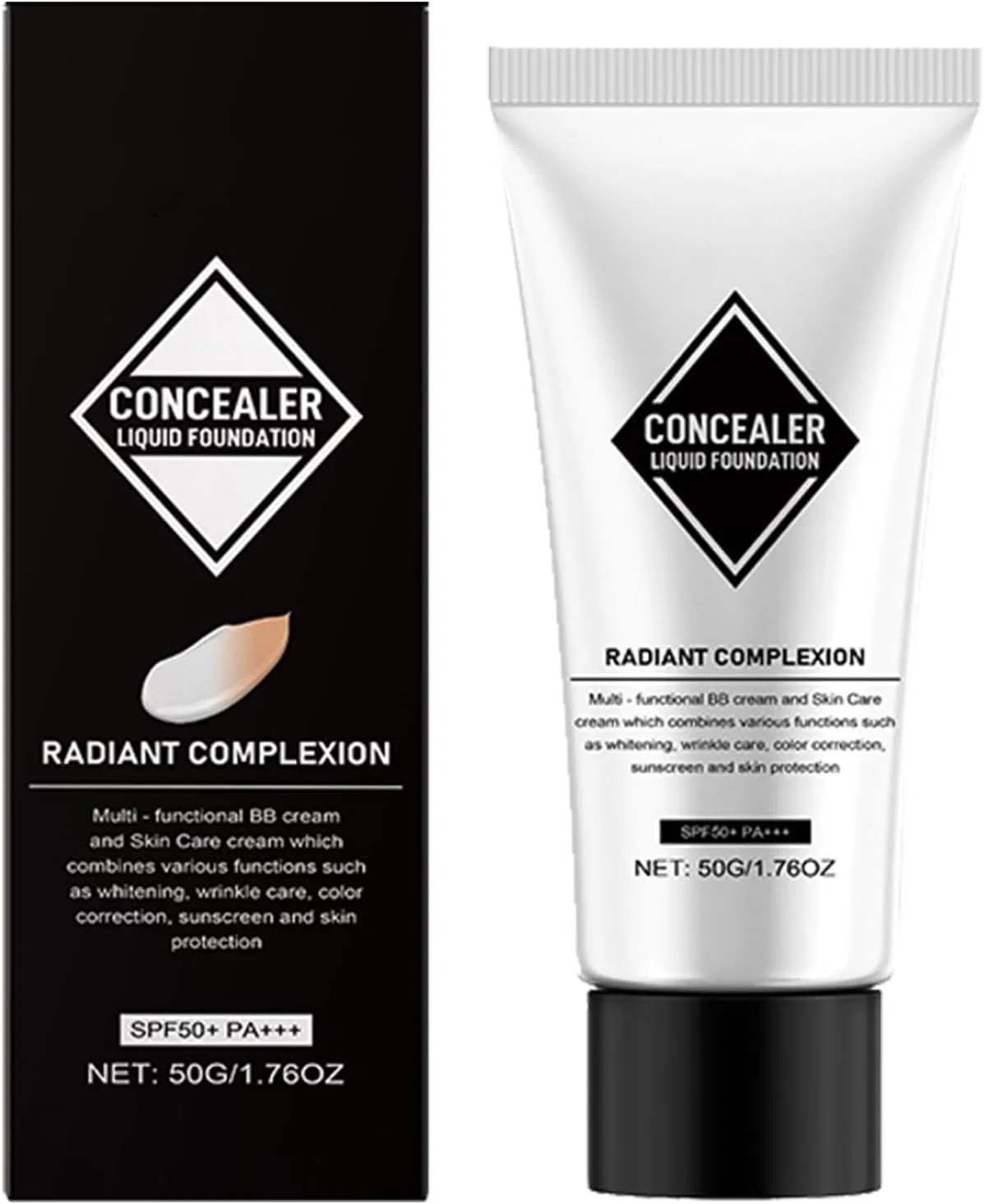 Консилер-основа Full Coverage, цветокорректирующий, увлажняющий, SPF 50+, 50 г
