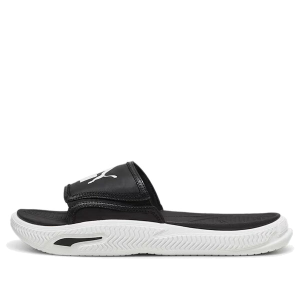 

Тапочки softridepro slide 24 'black white' Puma, черный