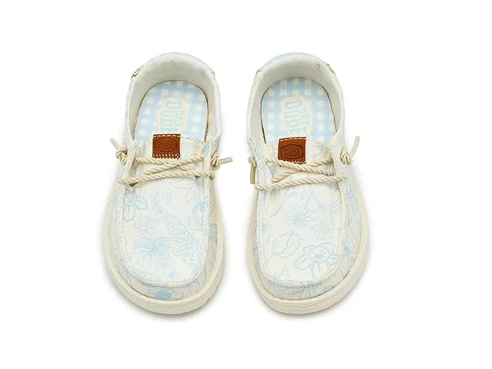 Кроссовки детские Wendy Print Hey Dude Kids, Skyway Blue/Multi — фото 3