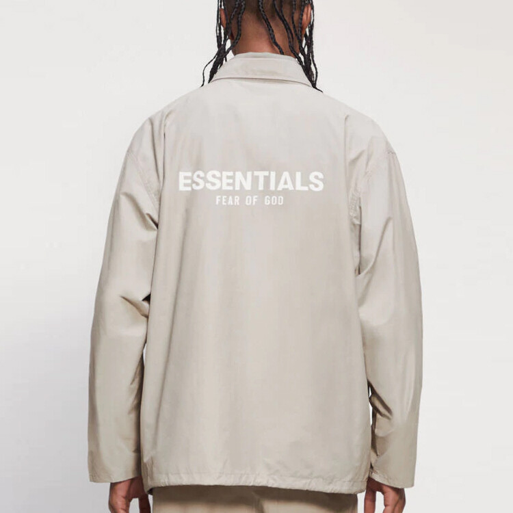 FW20 Куртка унисекс Moss Fear Of God Essentials, цвет Moss — фото 3