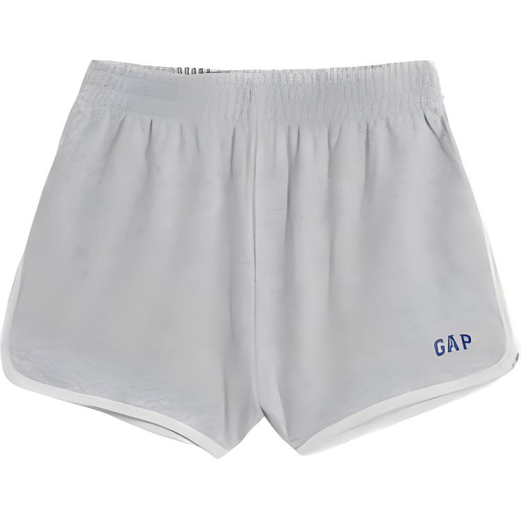 

Женские повседневные шорты GAP, серо-белые