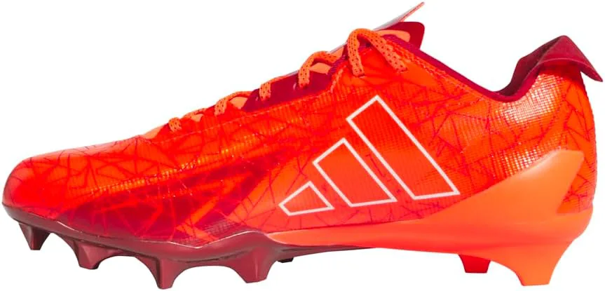 Мужские футбольные бутсы Adidas Originals Adizero Electric, красный — фото 2