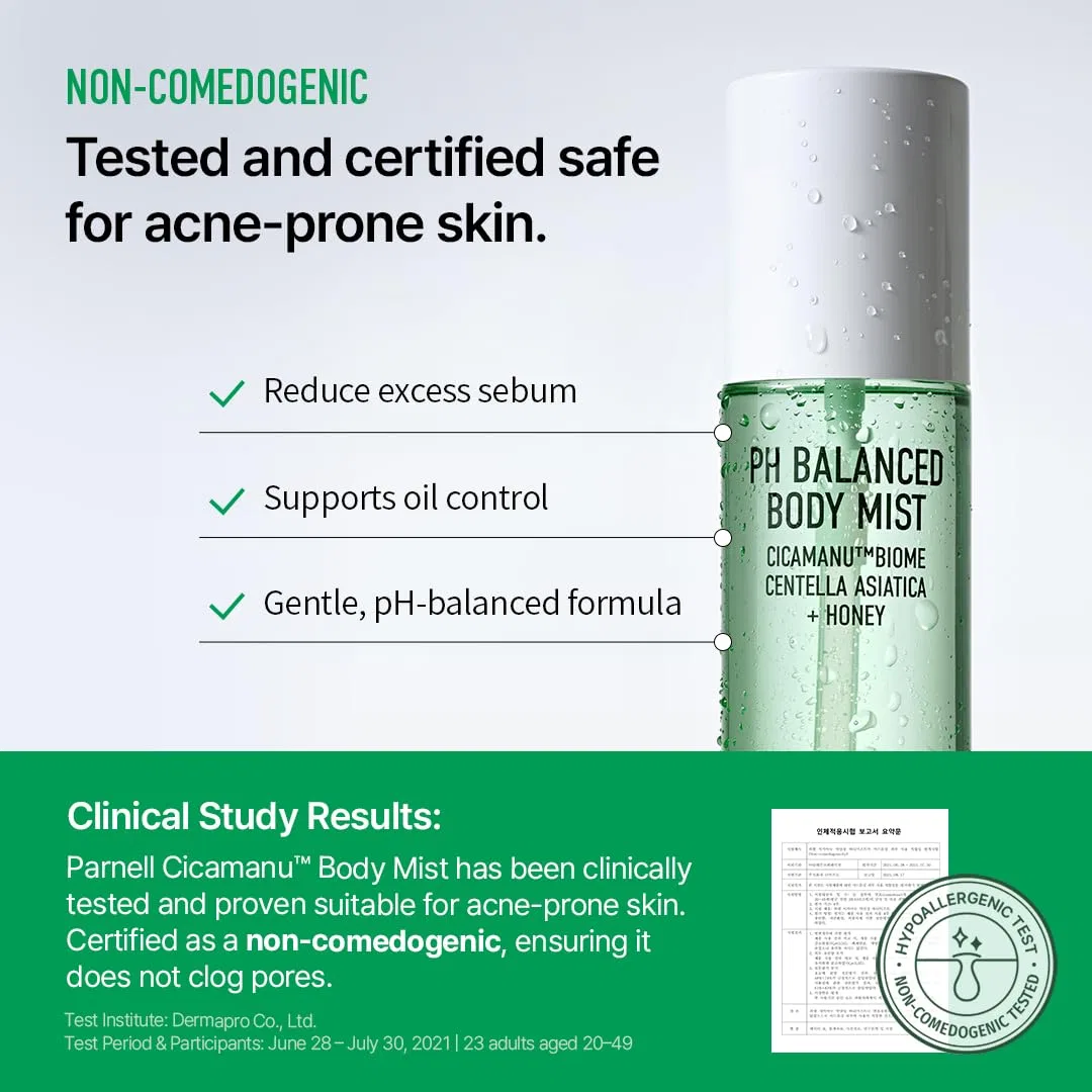 Спрей для тела «Cicamanu pH Balanced Body Mist» от Parnell Parnell — фото 2