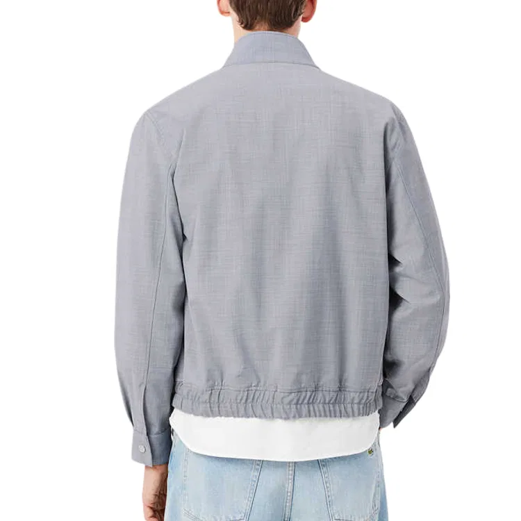 Куртка мужская Haze Gray, стойка, средняя посадка LACOSTE — фото 3