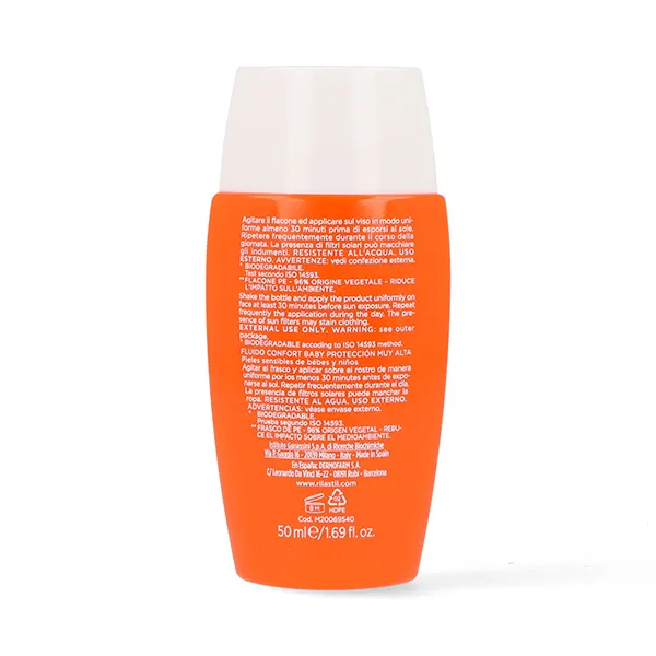 Детский фотопротектор Sun System 50+ Baby Comfort Rilastil, 50 ml — фото 4