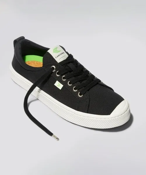 Мужские кеды из канваса Kinetics OCA Low чёрные — фото 3