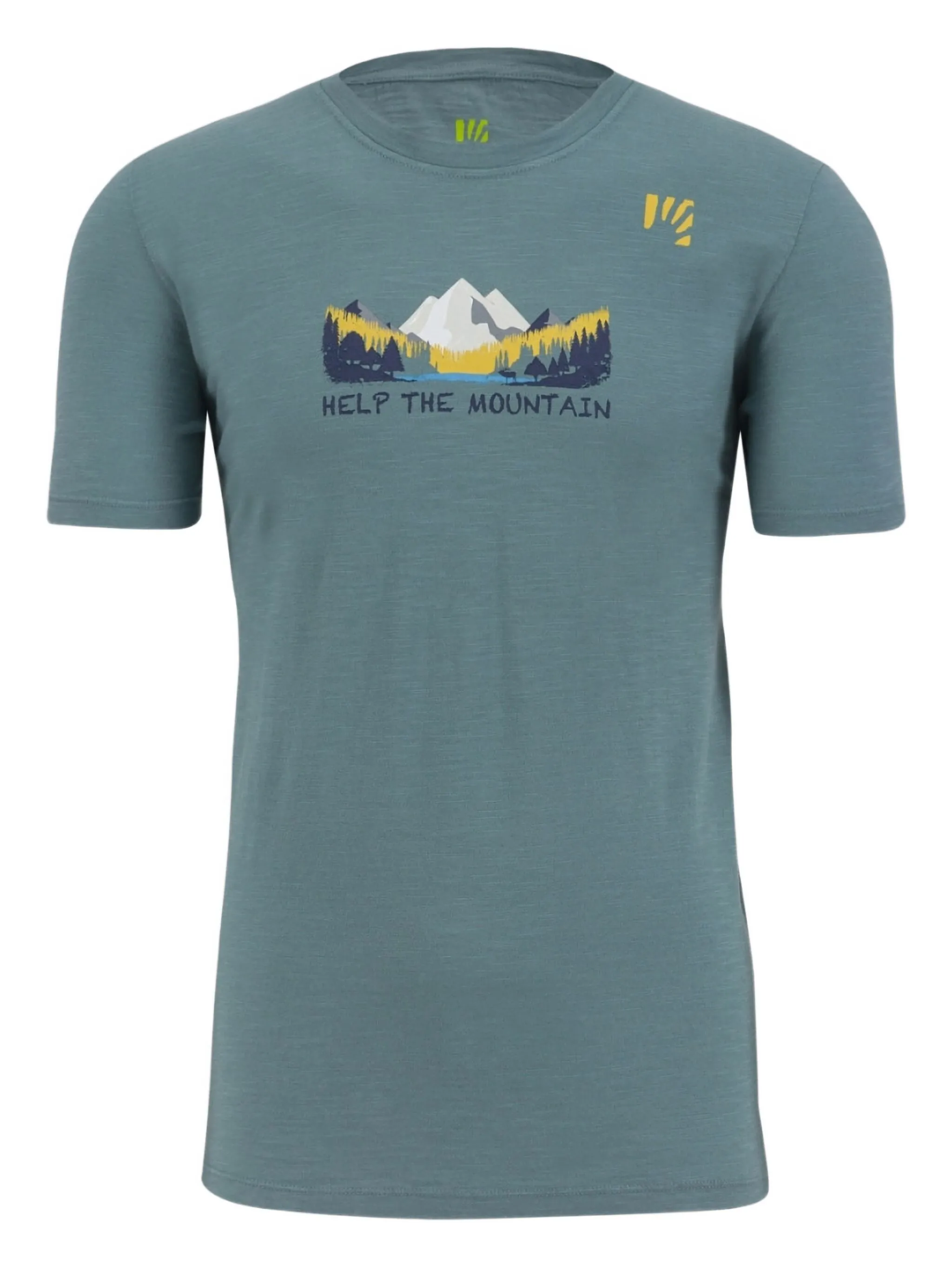 

Футболка с круглым вырезом Karpos, зеленый