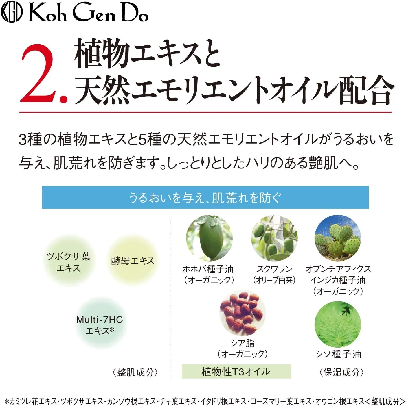 Крем для тела Koh Gen Do Oriental Plants Emollient Cream 40 г — фото 4