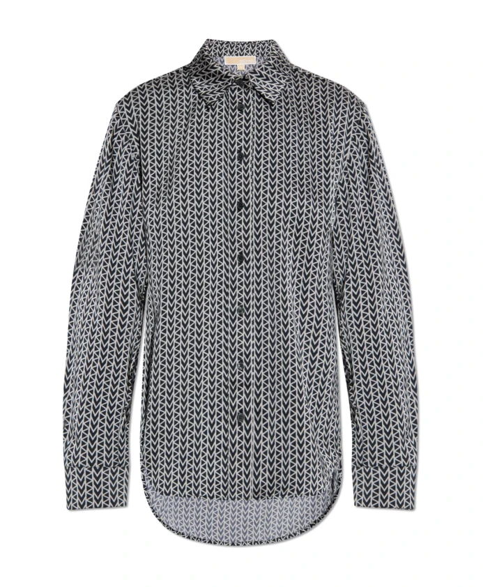 

Рубашка с монограммой Michael Kors, черный