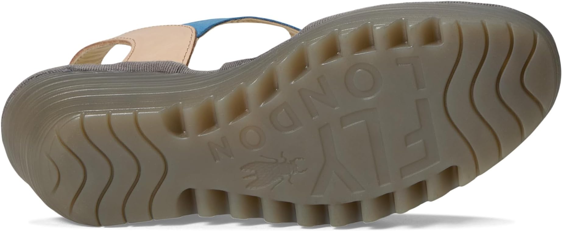 Туфли FLY LONDON Women's YOXA576FLY, Blue/Natural — фото 3