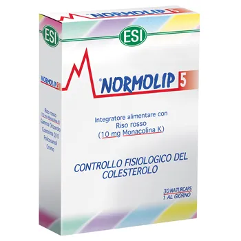 

Esi Normolip 5 30 капсул Холестериновая добавка