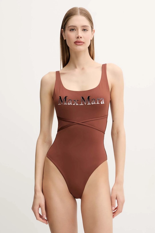 

Цельный купальник Max Mara Beachwear, коричневый